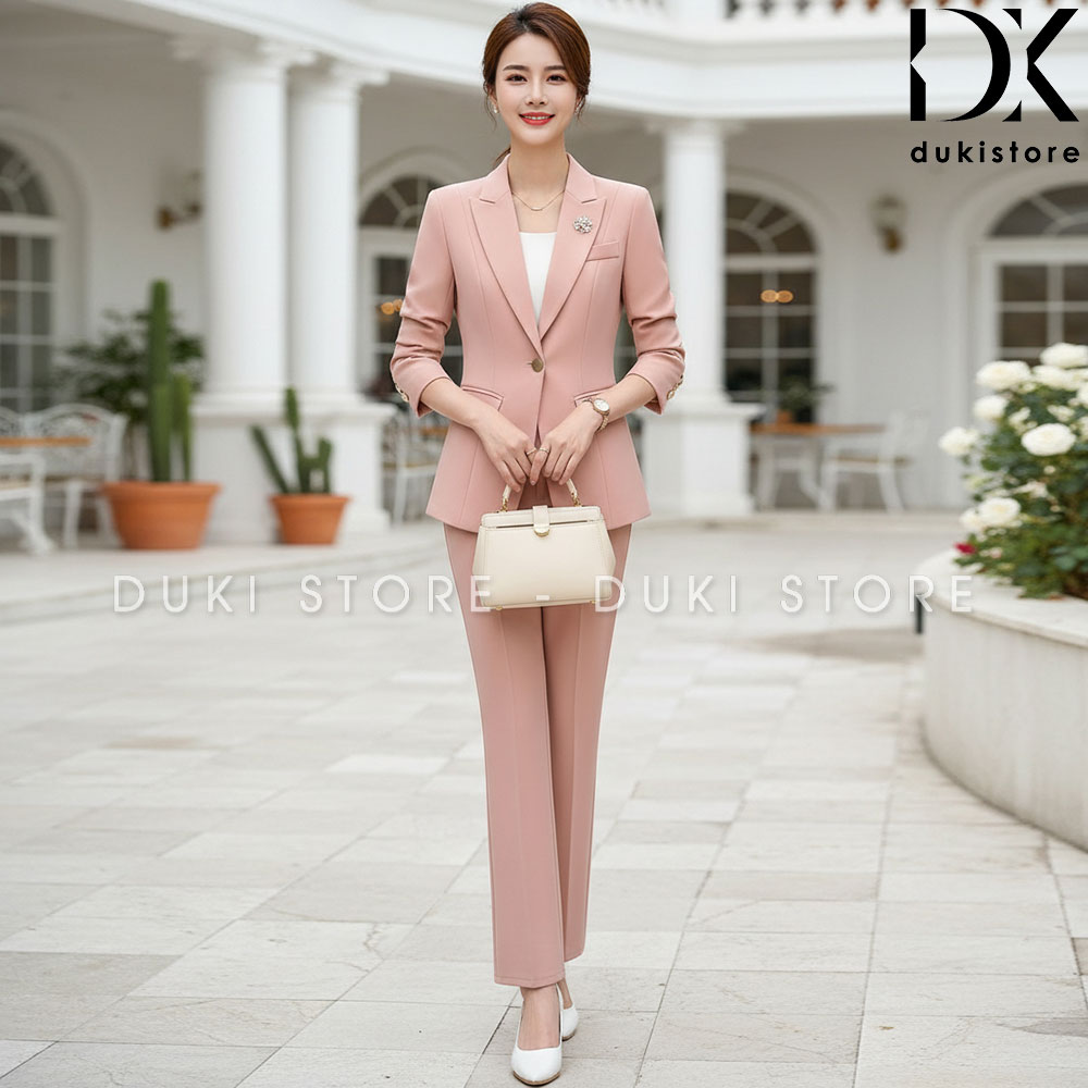 bộ áo vest nữ 1 cúc màu hồng nhạt cao cấp bo-ao-vest-nu-1-cuc-mau-hong-nhat-cao-cap-DKU0148-5.jpg